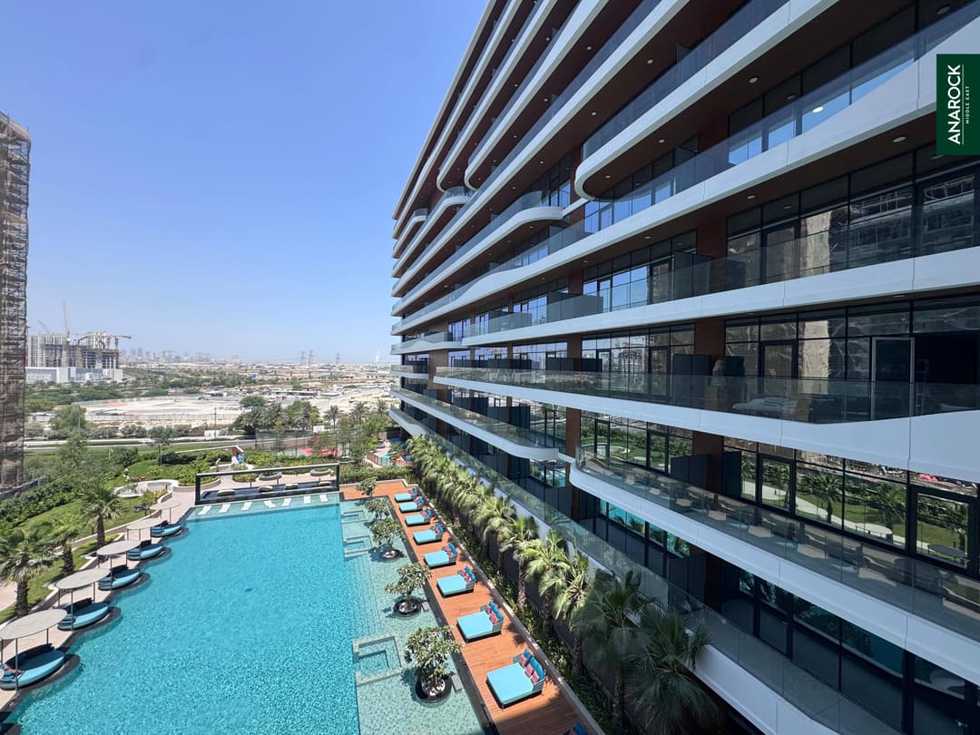 Brand New | Pool View | Spacious Balcony